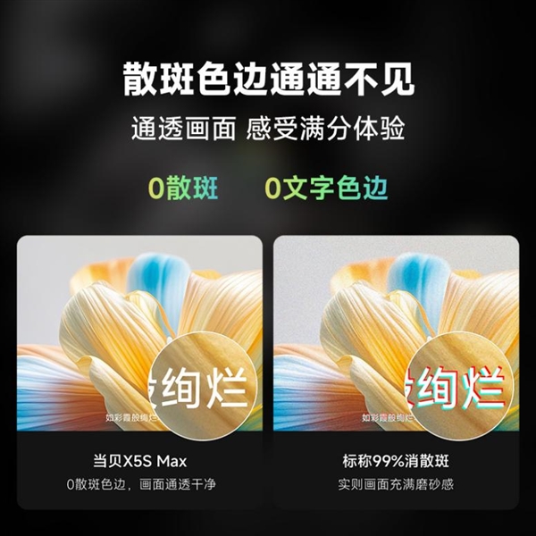 更强 当贝X5S Max对比度碾压万元机麻将胡了2618什么投影仪清晰度更高亮度(图2)