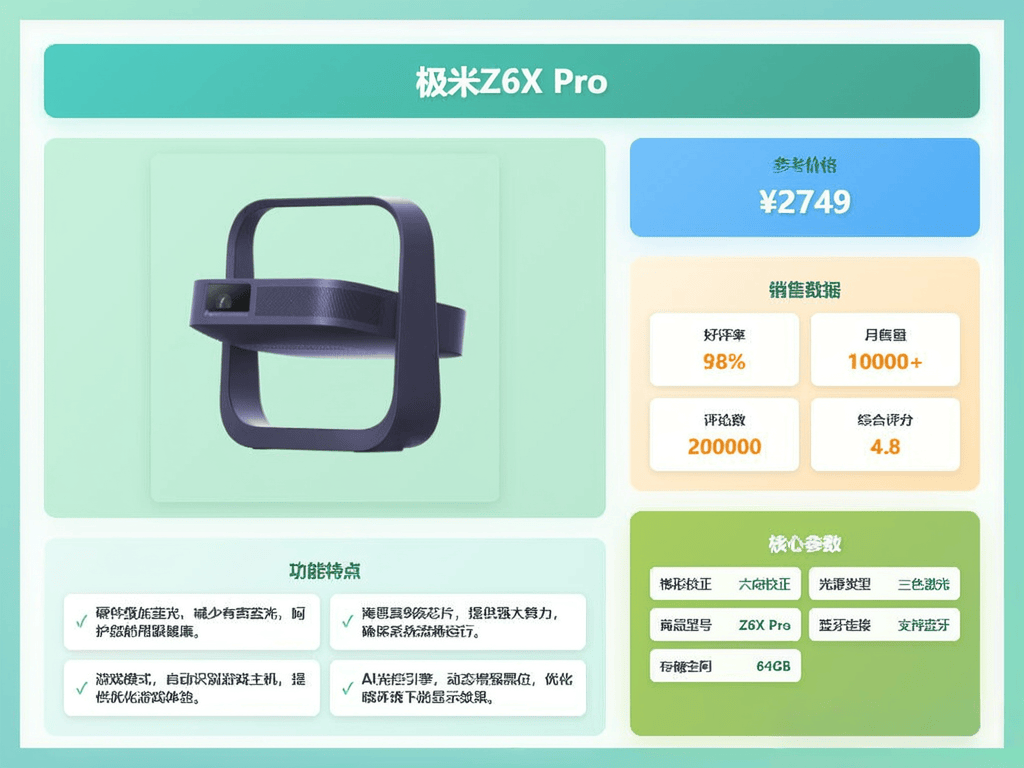指南：十款高品质型号推荐助你轻松避坑！PG麻将胡了2025年极米投影仪选购(图4)
